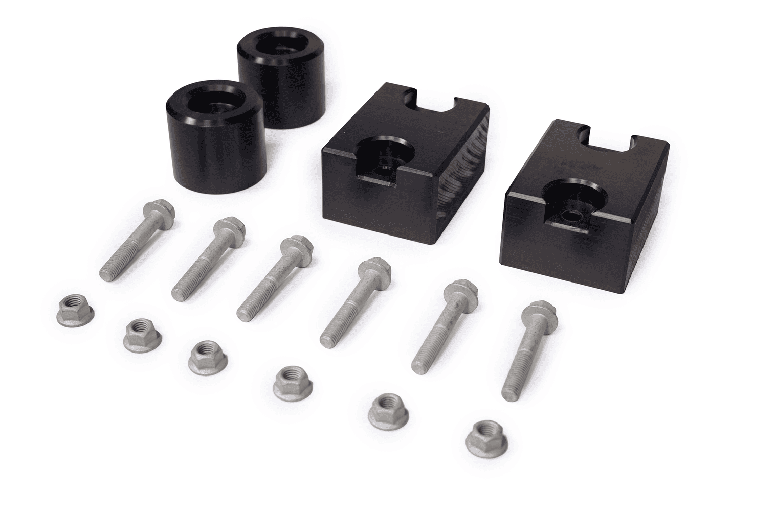 74002001-GQSK 2018-2026 Jeep Wrangler JL RoMR 2.5 Inch JL Bump Stop Complete Kit Steer Smarts - الصورة 1