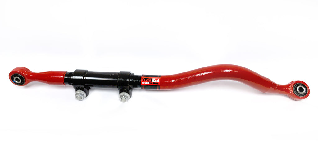 75033001-GQSK Jeep Front Adjustable Track Bar Yeti XD Red For 07-18 Wrangler JK Steer Smarts - Image 1