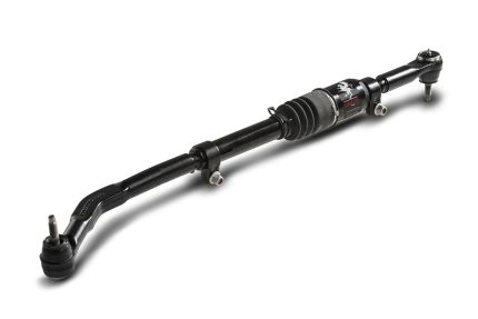 Jeep Drag Link No Drill Top Mount w/ Griffin Black Bellow Yeti XD For 07-18 Wrangler JK Steer Smarts