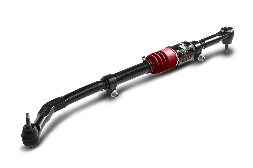78071002-GQSK Jeep Drag Link No Dril Top Mount w/ Griffin Red Bellow Yeti XD For 07-18 Wrangler JK Steer Smarts - Image 1