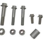 Jeep Track Bar Relocation Bracket Replacement Hardware Kit 07-24 Wrangler JK/JL/Gladiator Steer Smarts