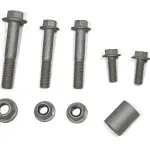 Jeep Track Bar Relocation Bracket Replacement Hardware Kit 07-24 Wrangler JK/JL/Gladiator Steer Smarts