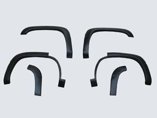 2000-2006 Chevy Tahoe Sport Fender Flares – 4 Door Round Style by Street Scene