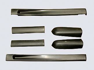 1999-2006 Silverado / Sierra Standard Cab Short Bed Side Skirts by Street Scene