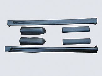 2000-2006 Chevy Silverado / GMC Sierra Extended Cab Side Skirts by Street Scene