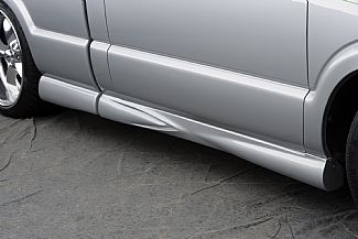 1982-2004 Chevy S10 / GMC Sonoma Standard Cab Short Bed Pickup Side Skirts by Street Scene
