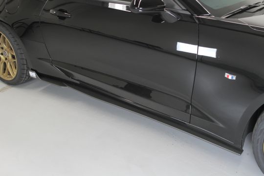 950-70234b-BCPF 2016-2018 Chevrolet Camaro SS Side Skirts Black by Street Scene - Image 1