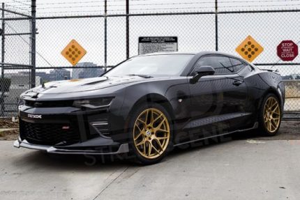 2016-2018 6th Gen Camaro SS Body Kit 5 Pc Kit Matte Black by Street Scene