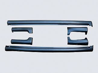 2002-2008 Dodge Ram 1500, 2500, 3500 Crew Cab Pickup 4 Door Side Skirts by Street Scene