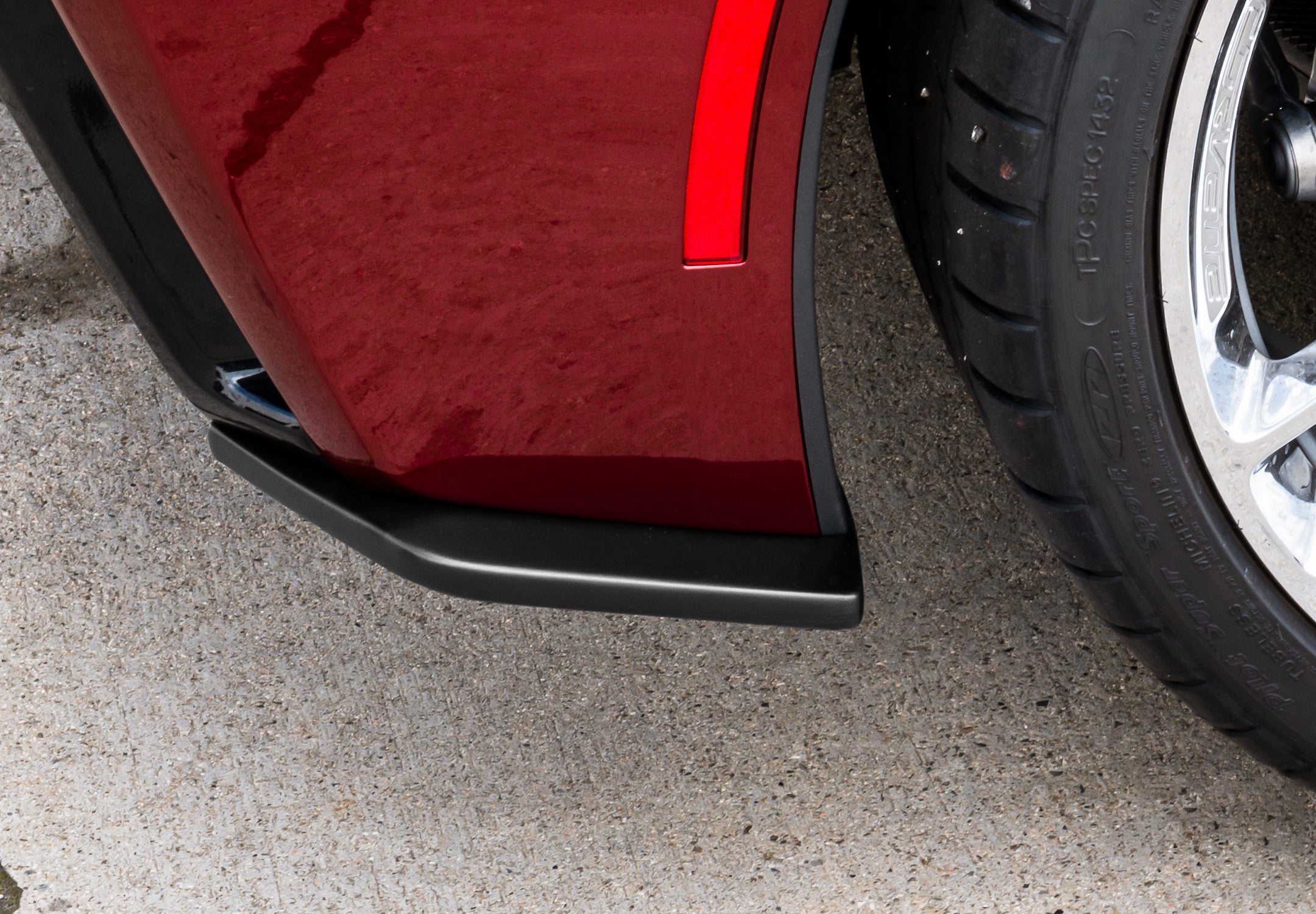 950-70622-BCPF 2014-2019 Chevy Corvette Side Skirt Rear Corner Set by Street Scene - الصورة 1