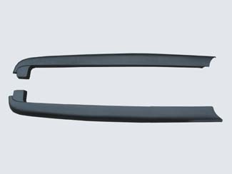 Ford F150 S/Crew Cab 01-03 Bed Rail Smooth Side Caps 2 Piece Urethane by Street Scene