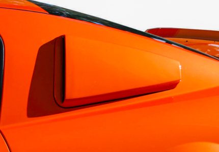 2005-2009 Ford Mustang Generation 3 Window Louvers by Street Scene