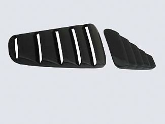 2005-2009 Ford Mustang Generation 2 Window Louvers by Street Scene