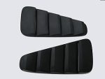 2010-2013 Ford Mustang Generation 4 Side Window Louvers by Street Scene