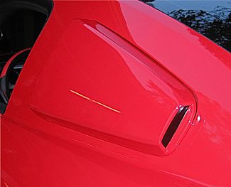 2010-2013 Ford Mustang Window Louvers by Street Scene