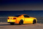 ⁦2010-2012 Ford Mustang V6/GT Dual Exhaust Rear Valance by Street Scene⁩ - الصورة ⁦2⁩