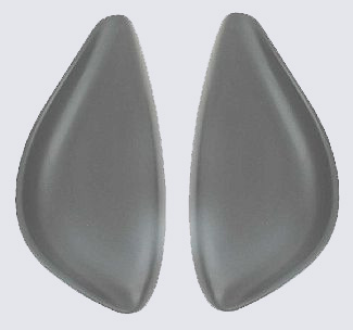 Ford F-150 Style Side (Step Side) 97-03 Smooth Steps- Front steps/pair by Street Scene
