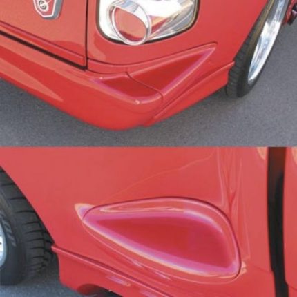 Ford F-150 Style Side (Step Side) 97-03 Smooth Steps- set of 4 pieces by Street Scene