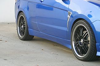 2008-2009 Ford Focus Side Skirts by Street Scene