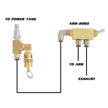 Power Tank to ARB Locker Connection Kit 6mm Power Tank