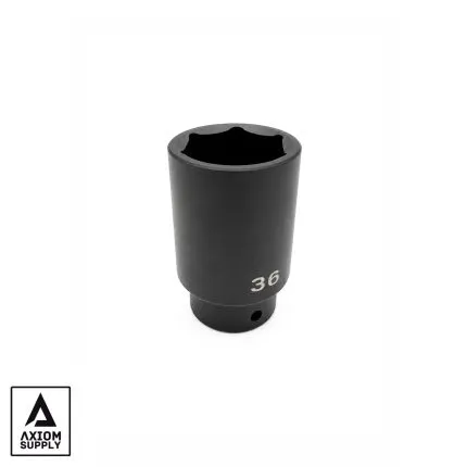 Axle Nut 36mm Impact Deep Socket Axiom Supply