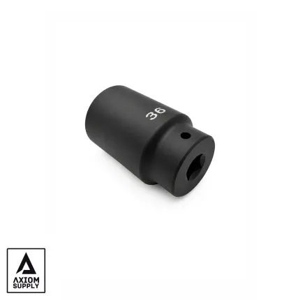 Axle Nut 36mm Impact Deep Socket Axiom Supply