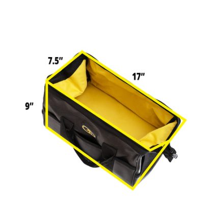Steel Bender Bag Carbon ext. Yellow int Dr. Bag Power Tank