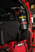 ⁦2 Door Wrangler JL Sports Bar Mount Driver Side Power Tank⁩ - الصورة ⁦2⁩