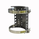 10, 15 lb COMP2 Bracket Black 6.9 Inch Diameter Power Tank