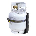 ⁦Propane Tank Bracket 5 Lb Manchester 1.2 Gallon LP Bottle 8 Inch Diameter Power Tank⁩ - الصورة ⁦4⁩