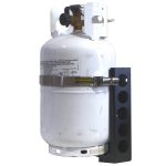 Propane Tank Bracket 11 Lb Worthington 2.5 Gallon 9 Inch Diameter Powder Coated BlackPower Tank - Image 4