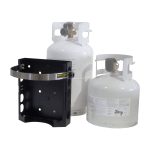 Propane Tank Bracket 11 Lb Worthington 2.5 Gallon 9 Inch Diameter Powder Coated BlackPower Tank - Image 5