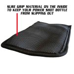 ⁦CO2 Tank 20 Oz Bottle Straight Jacket W/Belt Clip Power Tank⁩ - الصورة ⁦2⁩