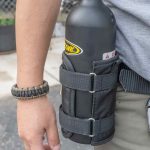 ⁦CO2 Tank 20 Oz Bottle Straight Jacket W/Belt Clip Power Tank⁩ - الصورة ⁦5⁩