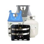 Shasta Locker Bracket for 20 lb Steel and 17, 22 lb Viking Propane Tanks Power Tank