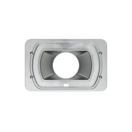 4x6 Inch Billet Air Intake (Natural Anodized) Dapper Lighting