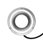 5.75 Inch Large 74.5mm Billet Air Intake with HDR Switchback Halo (Natural Anodized) Dapper Lighting - Image 2