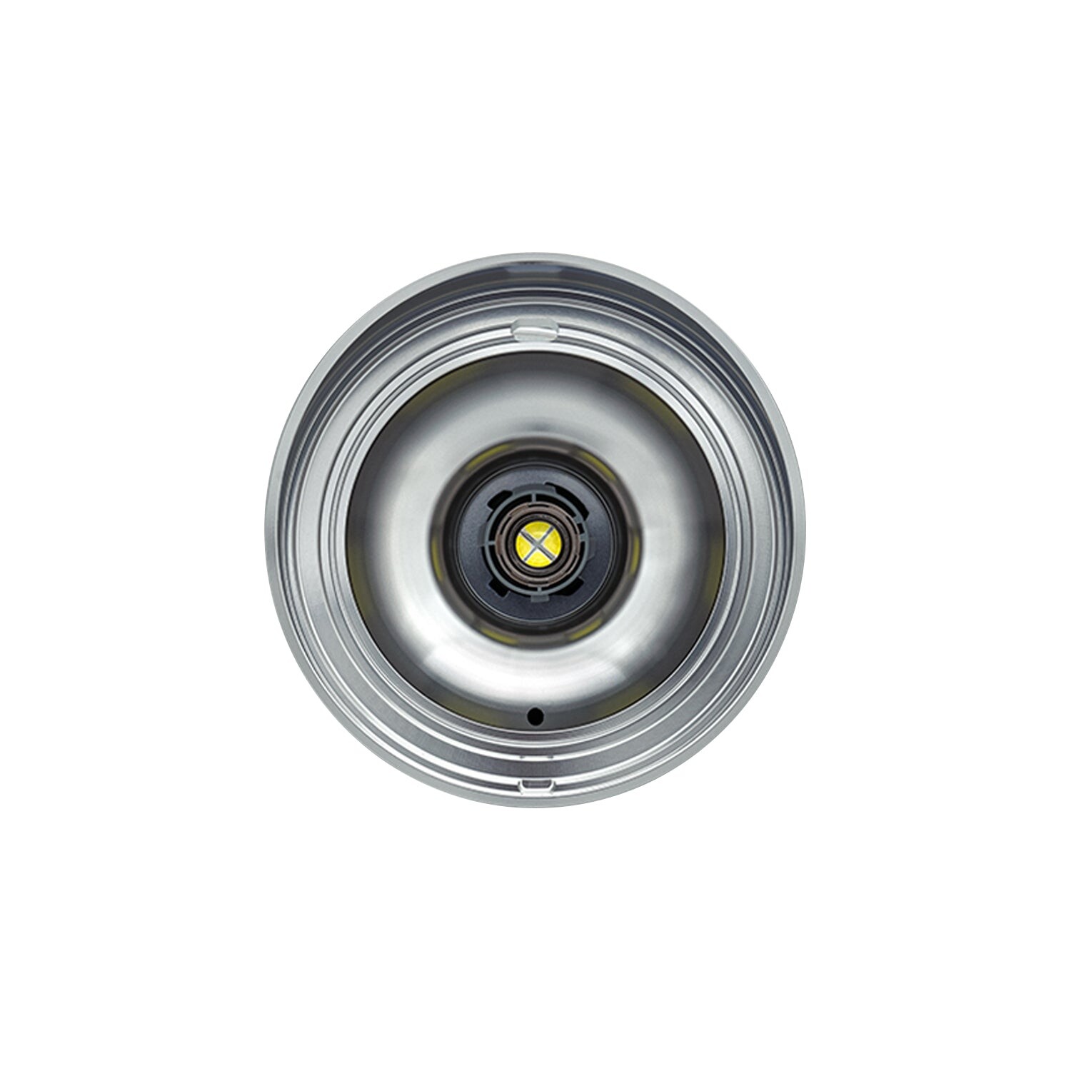 BLTFM-CAM69-C-1157DREV-SWB-KLCK 69 Chevrolet Camaro Natural Anodized Billet Front Parking Lamps with Revive 1157 Switchback LED Dapper Lighting - Image 1