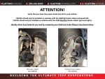 Jeep HD Front Brake Lines 36", 2018+, JL/JT Clayton Off Road - Image 2