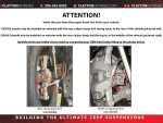 ⁦Jeep Wrangler Rear Brake Lines - *392*, 4Xe, XR (2021+, JL) Clayton Off Road⁩ - الصورة ⁦2⁩