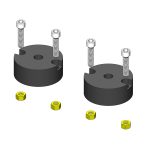 ⁦Jeep Wrangler 1 1/4 Inch Tall Front Bump Stops 2007+ JK/JL/JT Or Jeep Wrangler 1.25 Inch Rear Bump Stop 2007-2018 JK Clayton Off Road⁩ - الصورة ⁦14⁩