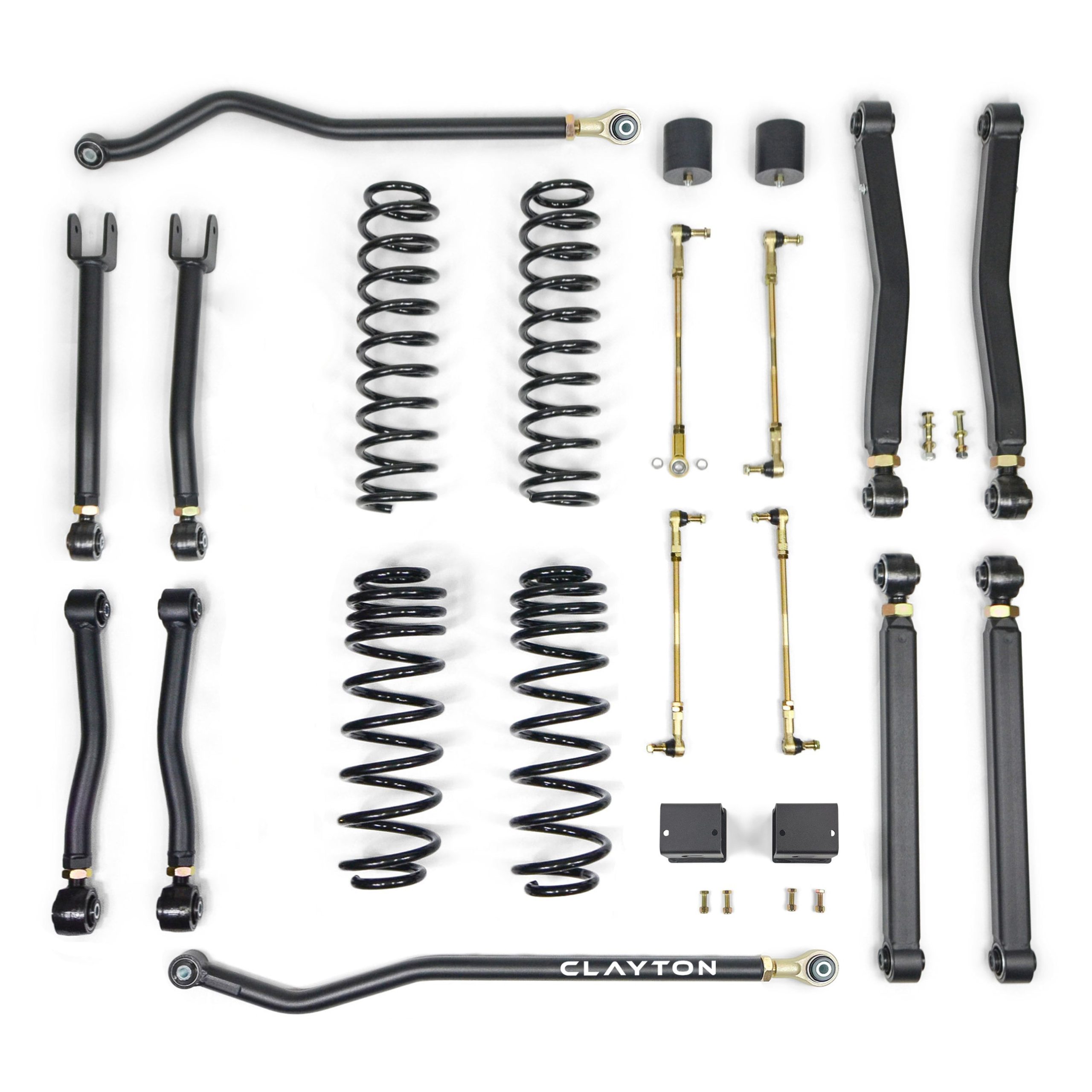 COR-3009125-COR Jeep Wrangler Diesel 2.5 Inch Overland Plus Lift Kit 2020-2023 JL Clayton Off Road - Image 1