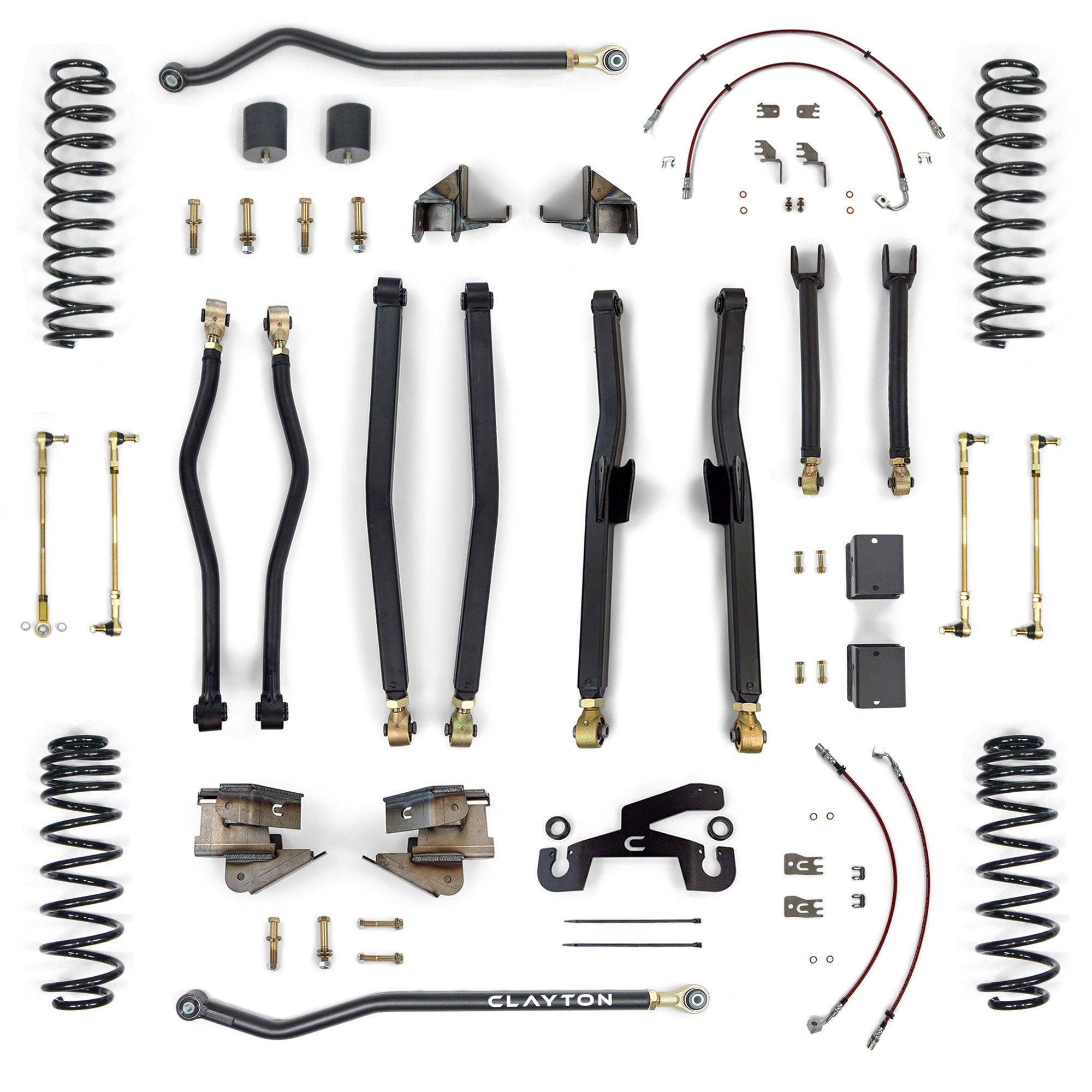 COR-3209025_15-COR Jeep Wrangler Premium 2.5 Inch Long Arm Lift Kit 2018+ JL Clayton Off Road - الصورة 1