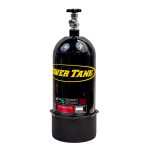 10 lb Power Tank CO2 Bottle Bottle w/ Boot Gloss Black Power Tank