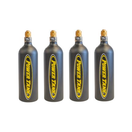 Case of 4 CO2 Bottle 1.25 Lb On/Off Valve Bottle Power Tank