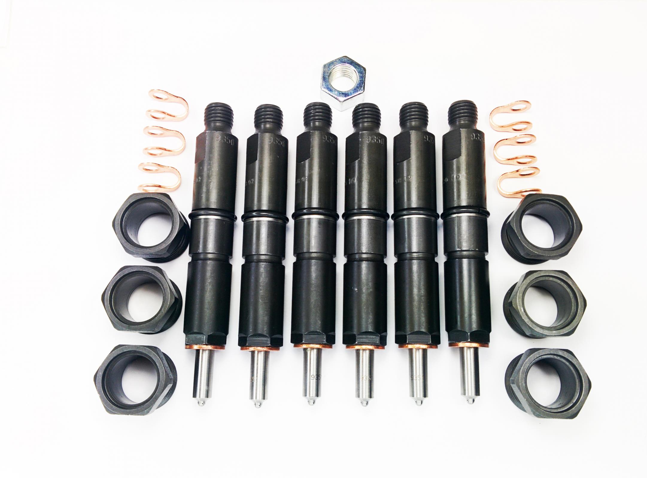 DDP8993-1-GHJG Dodge 89-93 5.9L 12 Valve Stage 1 Injector Set Dynomite Diesel - الصورة 1