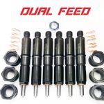 94-98 5.9L 12V Custom Dual Feed Injector Set - Dynomite Diesel