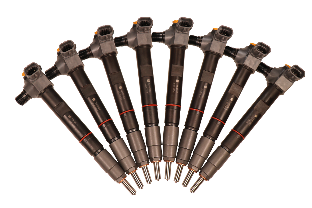 DDPL5P-50-GHJG 2017-2023 Duramax L5P Brand New Injector Set 50HP 15 Percent Over Stock Dynomite Diesel - Image 1
