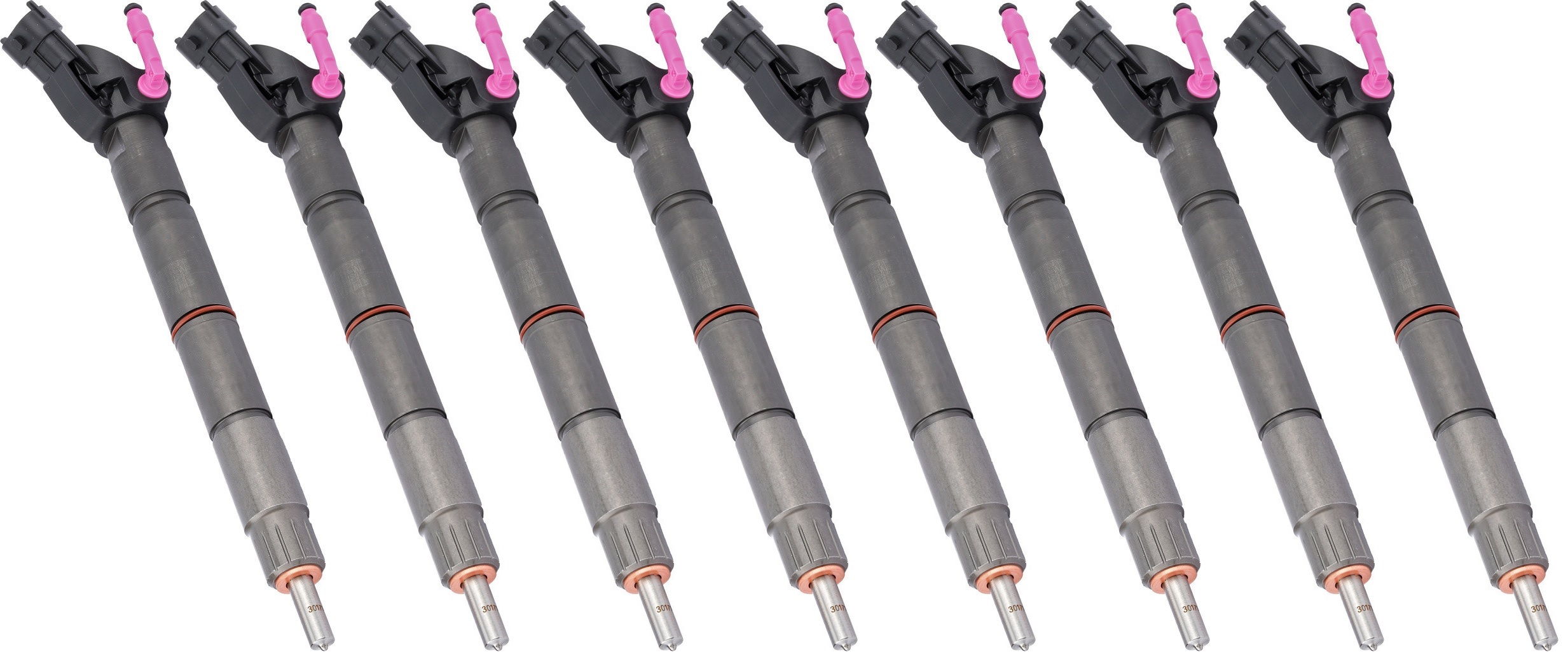 DDPNFD6720-200-GHJG 2020-2022 Ford Powerstroke 6.7L 100% Over BRAND NEW Injector Set - Image 1