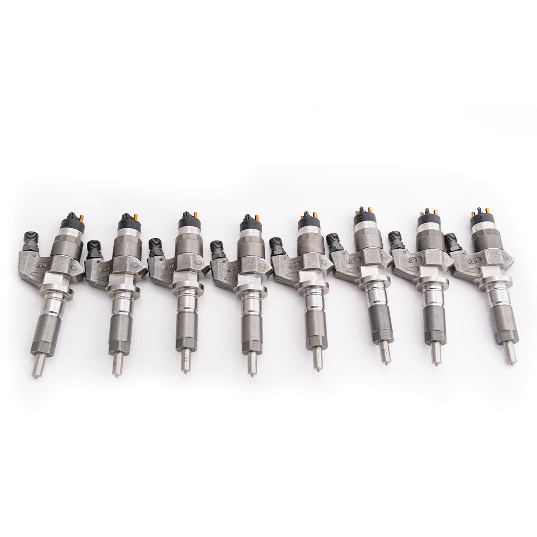 DDPNLB7-600-GHJG Chevy Duramax 01-04 LB7 Brand New 300% Over Injector Set (SAC Nozzles) Dynomite Diesel - Image 1
